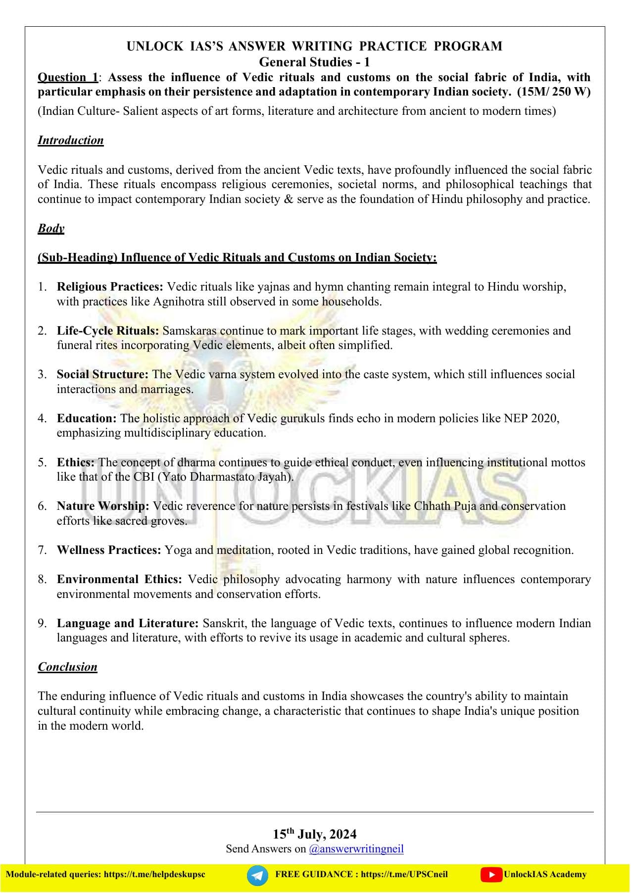 GS Paper 1 — Model Answers — Page 3