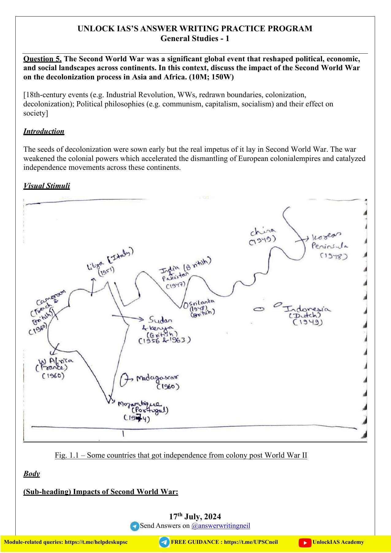 GS Paper 1 — Model Answers — Page 14