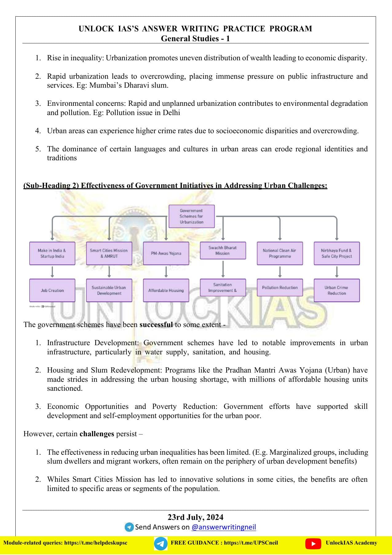 GS Paper 1 — Model Answers — Page 25