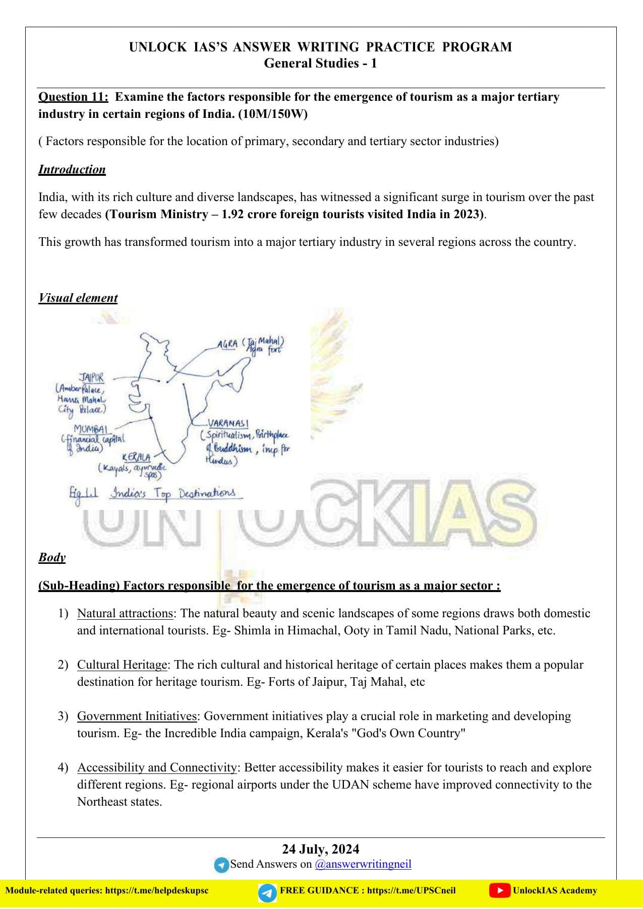 GS Paper 1 — Model Answers — Page 30