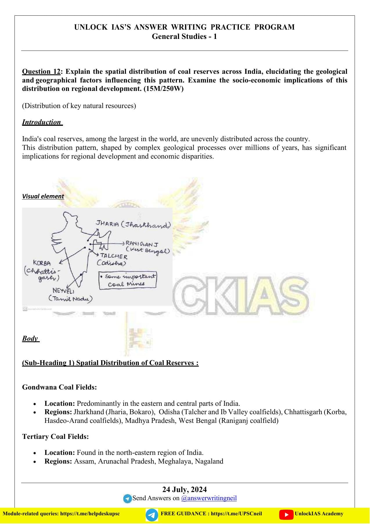GS Paper 1 — Model Answers — Page 32