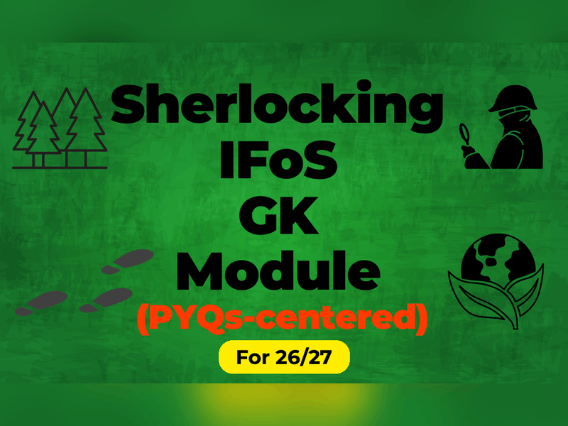 Sherlocking IFoS GK Module