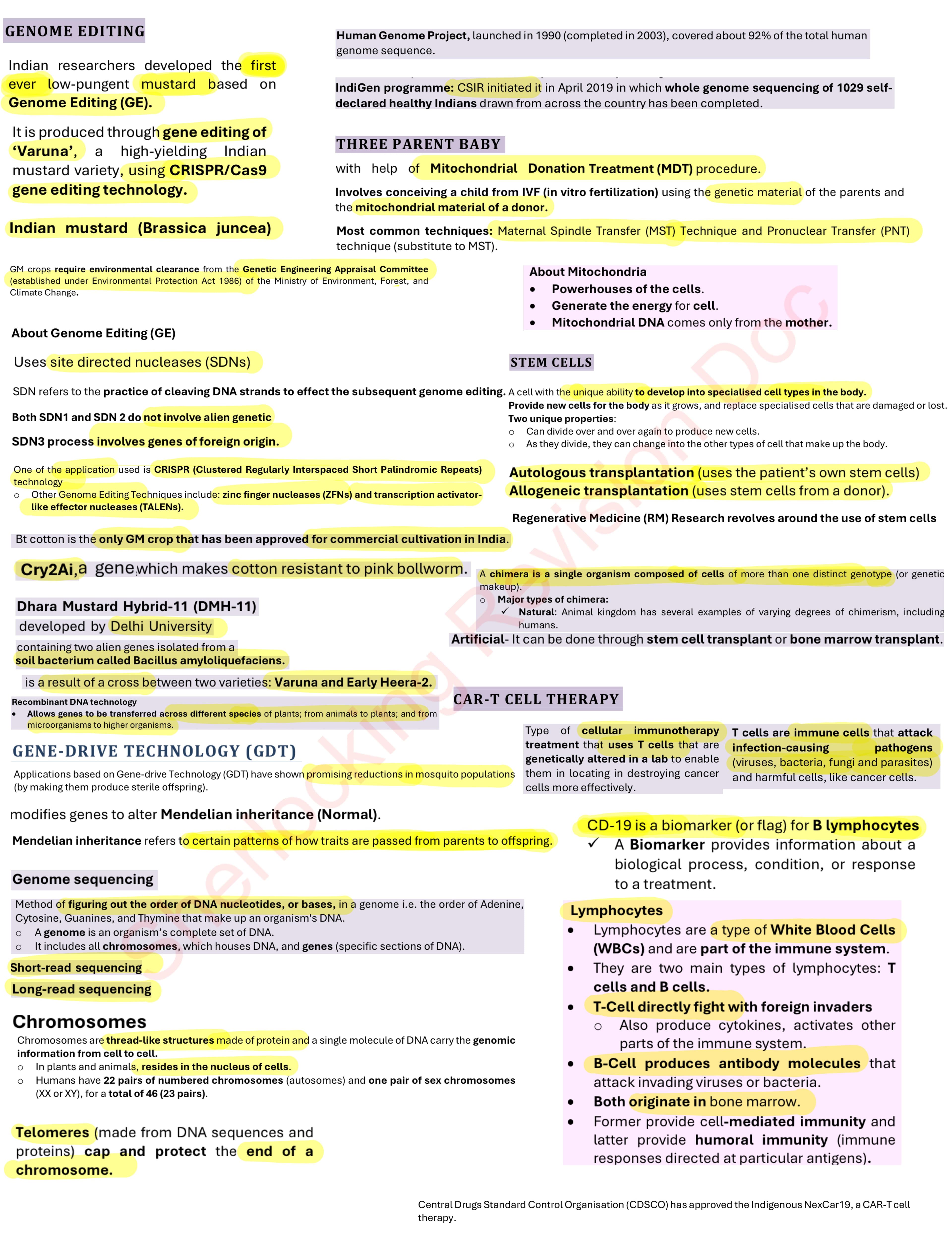 Genome Editing & Biotechnology