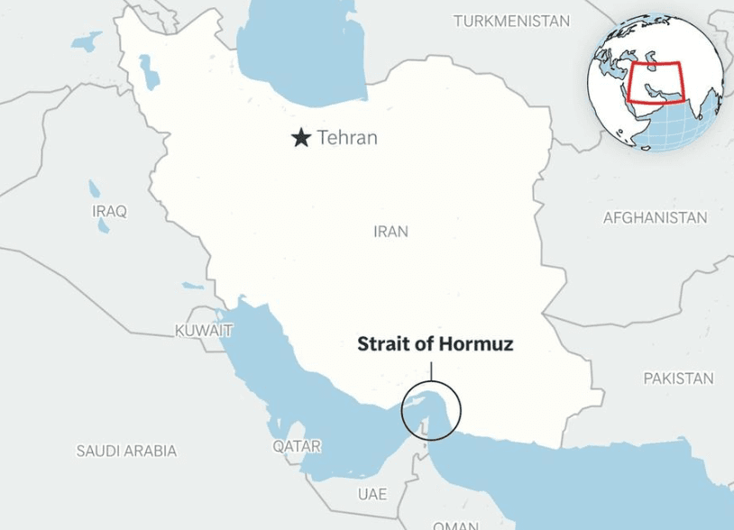 Illustration for Strait of Hormuz Maritime Chokepoint