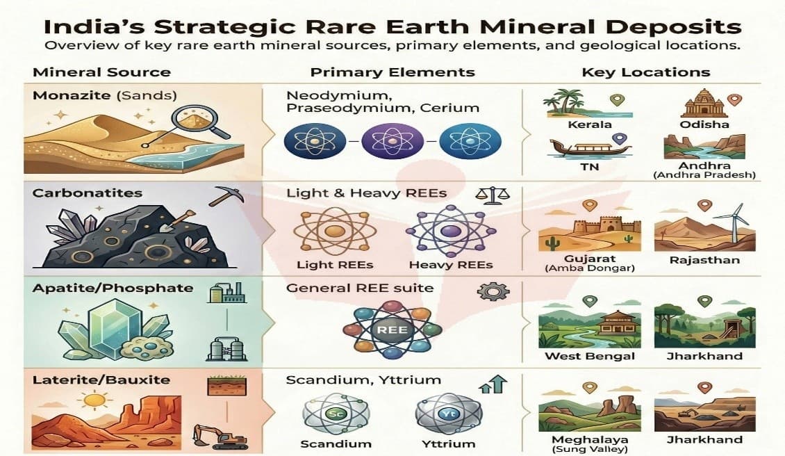 Illustration for Rare Earth industrial corridors initiative