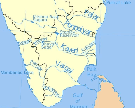 Illustration for Pennaiyar River Inter-State Mapping Overview