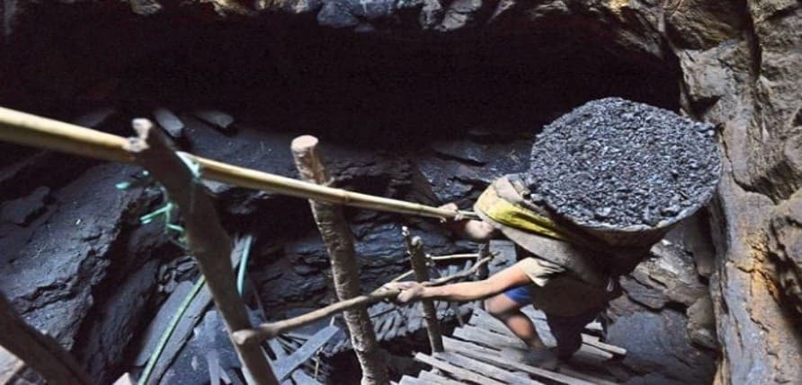 Illustration for Meghalaya Illegal Rat-Hole Mining Crisis