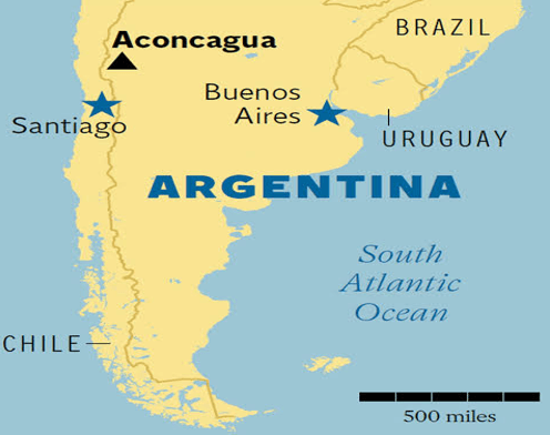 Illustration for Mount Aconcagua Key Facts