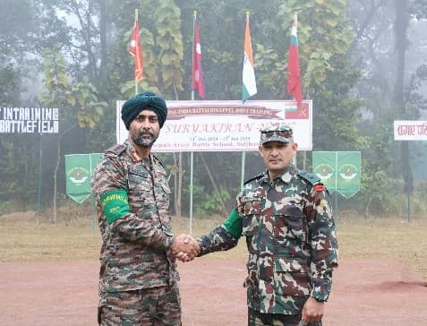 Illustration for Exercise Surya Kiran Joint Drill (India-Nepal Exercise)