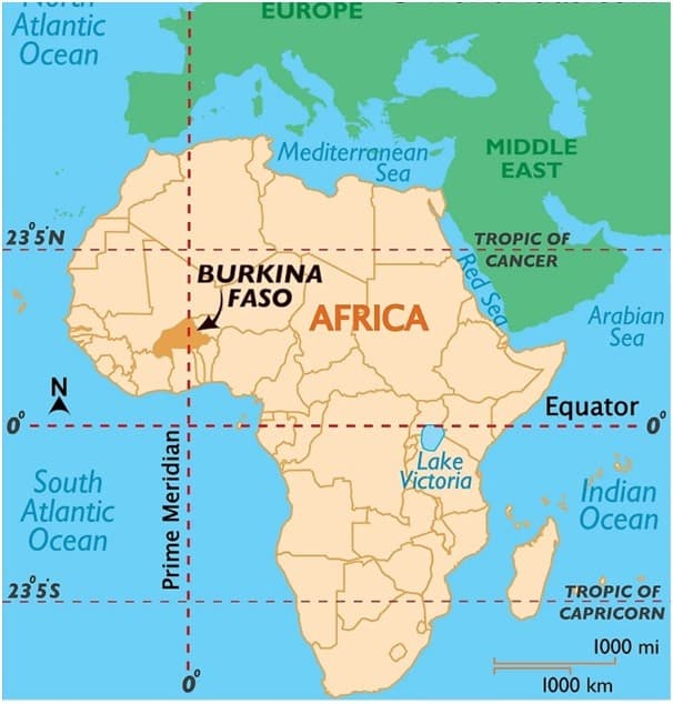 Illustration for Burkina Faso Mapping Notes (West Africa Mapping)