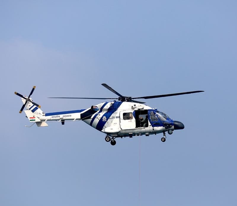 Illustration for HAL Dhruv Utility Helicopter (Utility Helicopter)