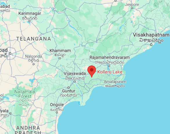 Illustration for Kolleru Lake Ramsar Wetland (Ramsar Wetland)