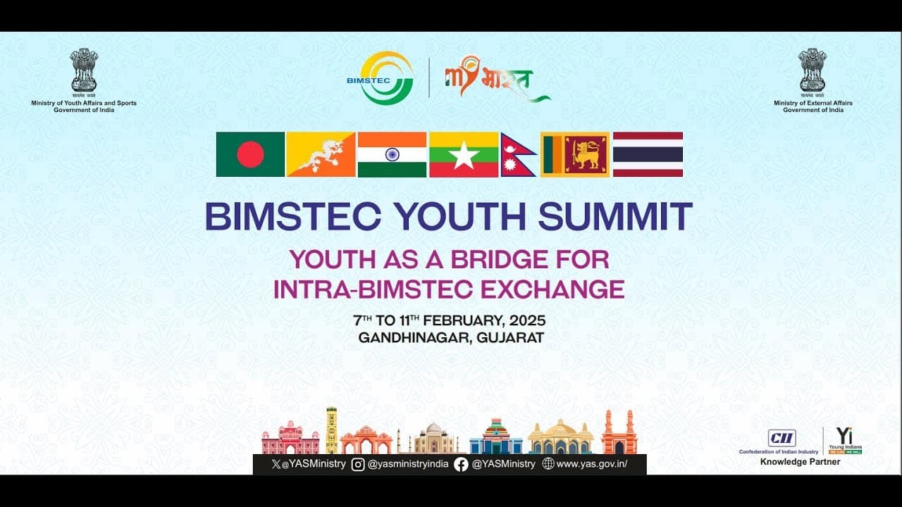 Illustration for First BIMSTEC Youth Summit Highlights (BIMSTEC Cooperation)