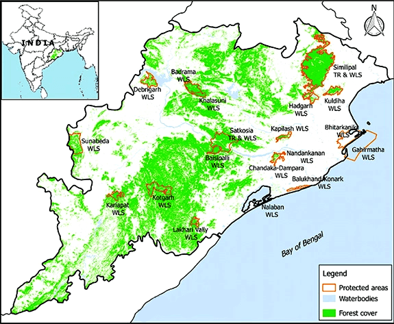 Illustration for Similipal Tiger Reserve Profile (Tiger Reserve)