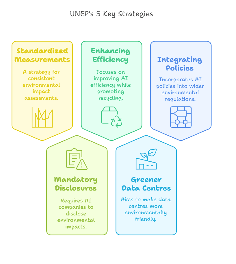 Illustration for Environmental Impact of Artificial Intelligence (AI Carbon Footprint)