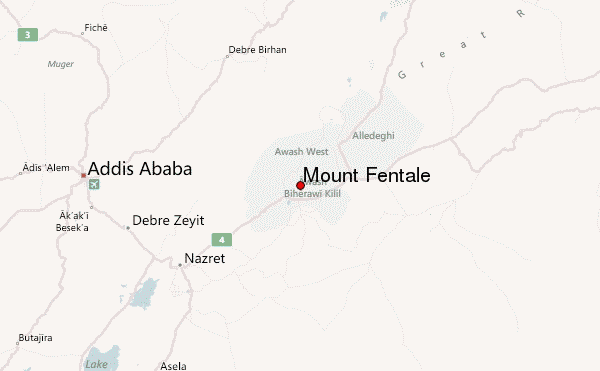 Illustration for Ethiopia’s Mount Fentale Methane Emission (Volcanic Methane)