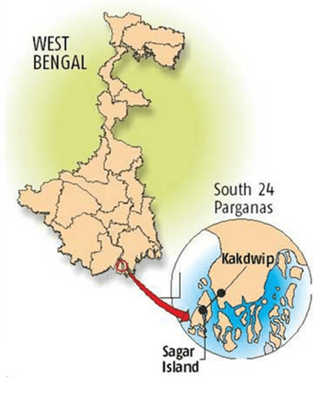 Illustration for Sagar Island Geography Vulnerabilities (Island Geography)