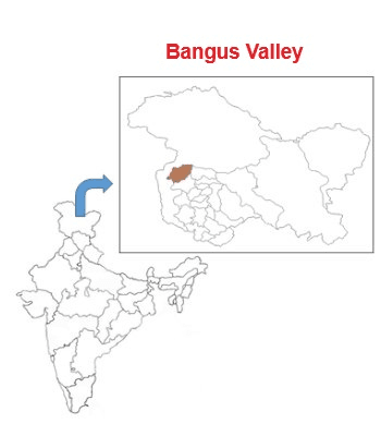 Illustration for Bangus Valley Kashmir Location (Kashmir Valleys)