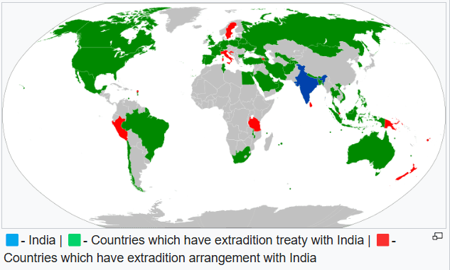 Illustration for India’s Extradition Treaties (Extradition Law)