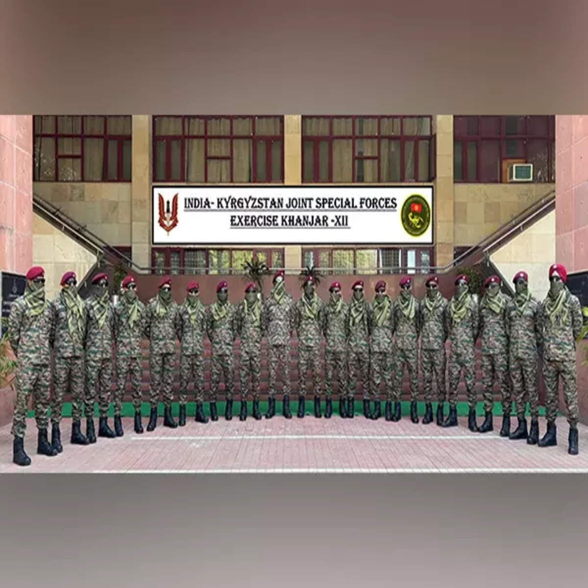 Illustration for KHANJAR-XII Military Exercise (Bilateral Exercise)