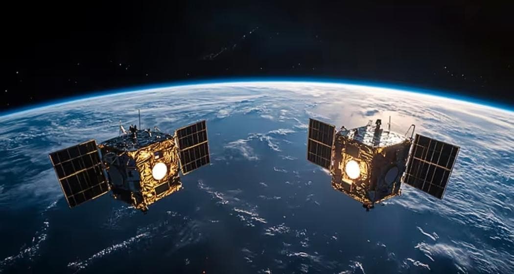 Illustration for ISRO SpaDeX Space Docking Demonstration (Space Docking)