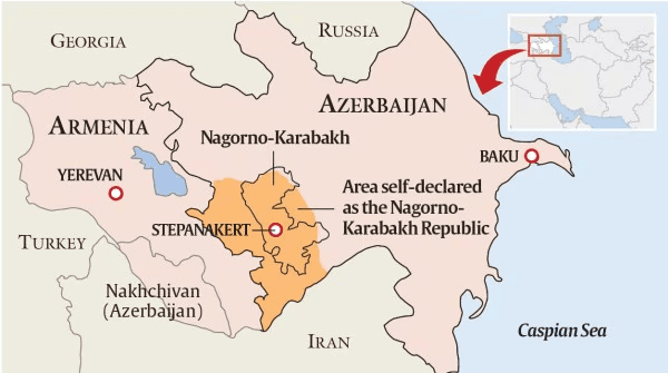 Illustration for Nagorno-Karabakh Peace Agreement Progress (Nagorno-Karabakh)