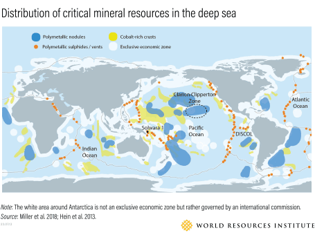 Illustration for Ecological Impact of Deep-Sea Mining (Seabed Mining)