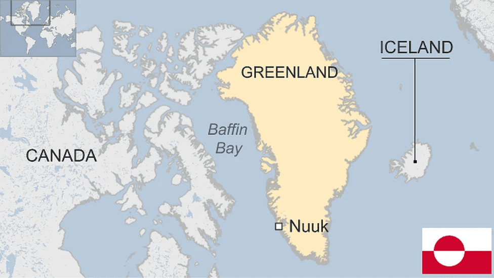 Illustration for Greenland Sovereignty Affirmed by Denmark (Arctic Geography)