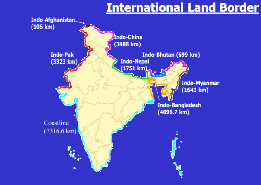 Illustration for Technology-driven India-Pakistan border security (Tech Border Surveillance)