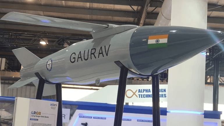 Illustration for DRDO Glide Bomb Gaurav (Glide Bomb)