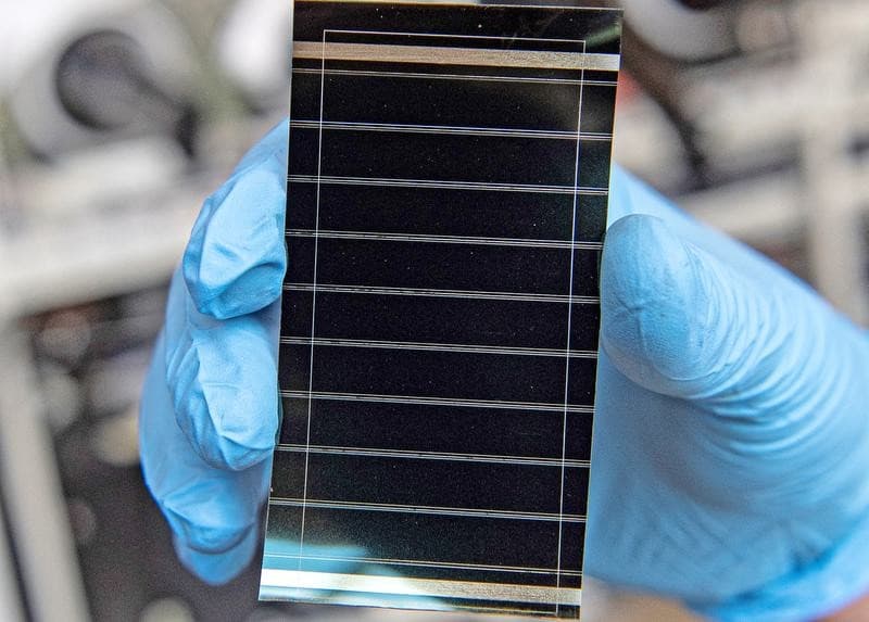 Illustration for Perovskite Solar Recycling Method (Solar Cell Recycling)