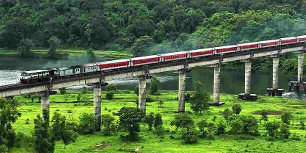 Illustration for Konkan Railway Merger with Indian Railways (Railway Integration)