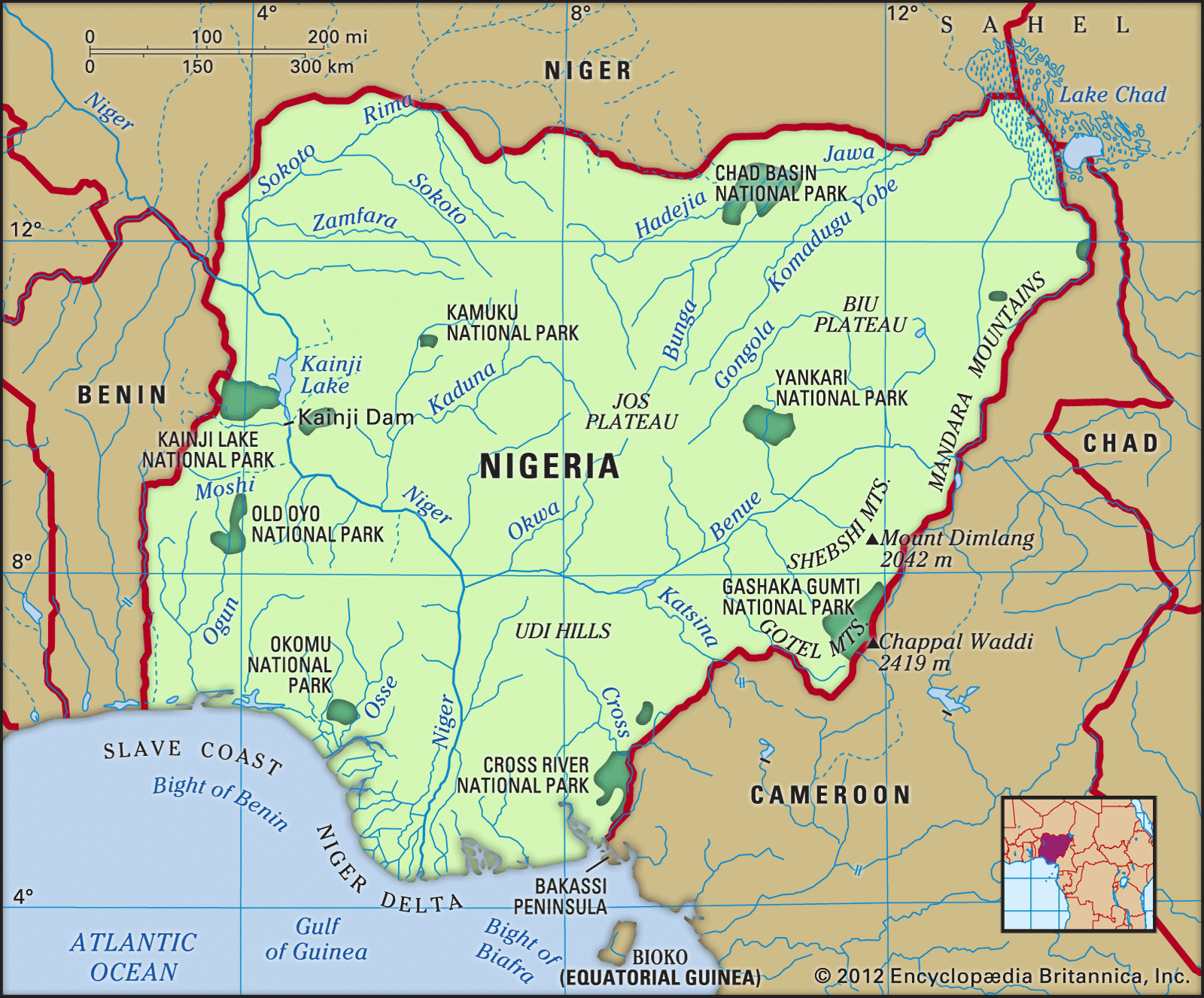 Illustration for Nigeria Floods and Geography (Nigeria Geography)