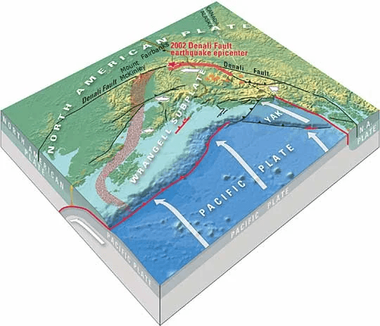 Illustration for Mount Denali Geographic Profile (North America Peak)