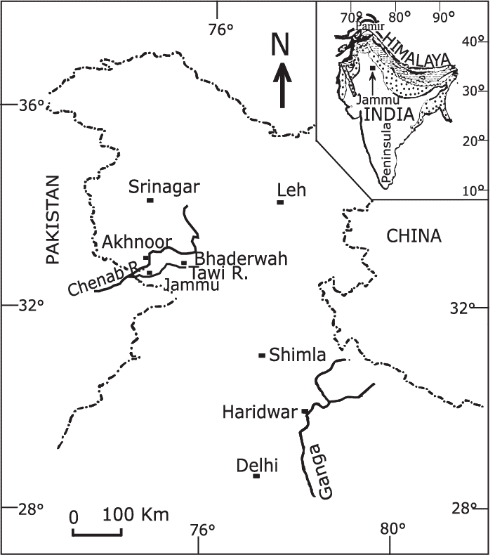 Illustration for Tawi River Profile (River System)