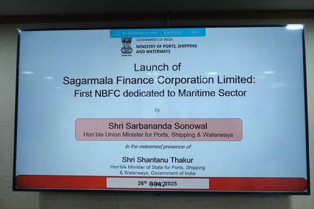 Illustration for Sagarmala Finance Corporation Maritime NBFC (Maritime NBFC)