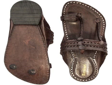 Illustration for Kolhapuri Chappal GI Heritage Footwear (GI Handicraft)