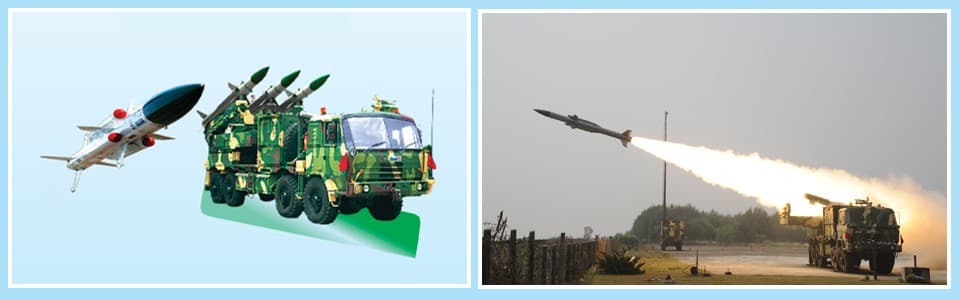 Illustration for Akash Air Defence System (Akash Missile)