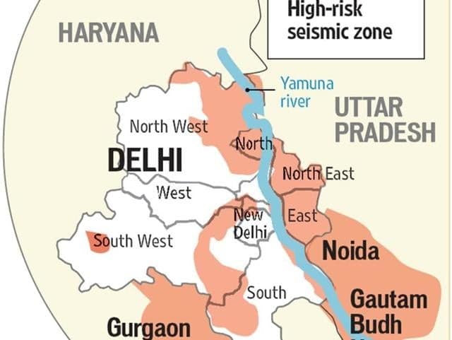 Illustration for Delhi-NCR Seismic Vulnerability (Earthquake Risk)