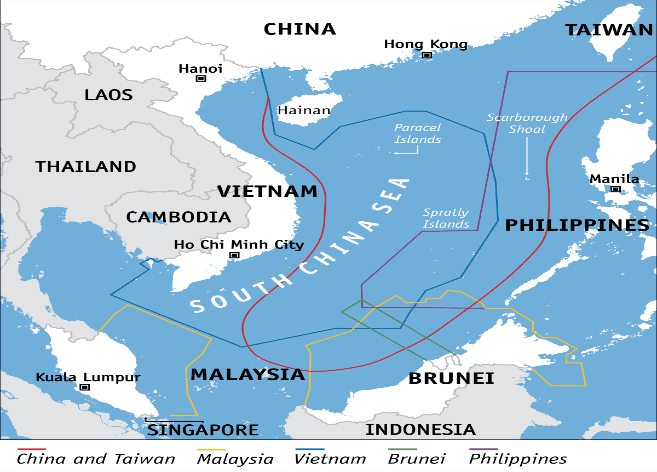 Illustration for South China Sea Overview (Strategic Waterway)
