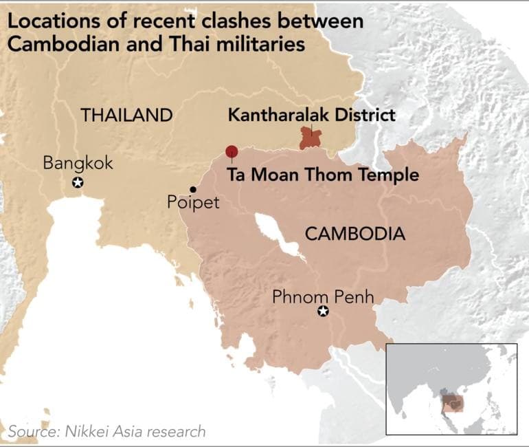 Illustration for Ta Muen Thom Temple Complex (Khmer Temple)