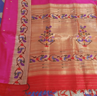 Illustration for Paithani Sarees Cultural Heritage (GI Saree)