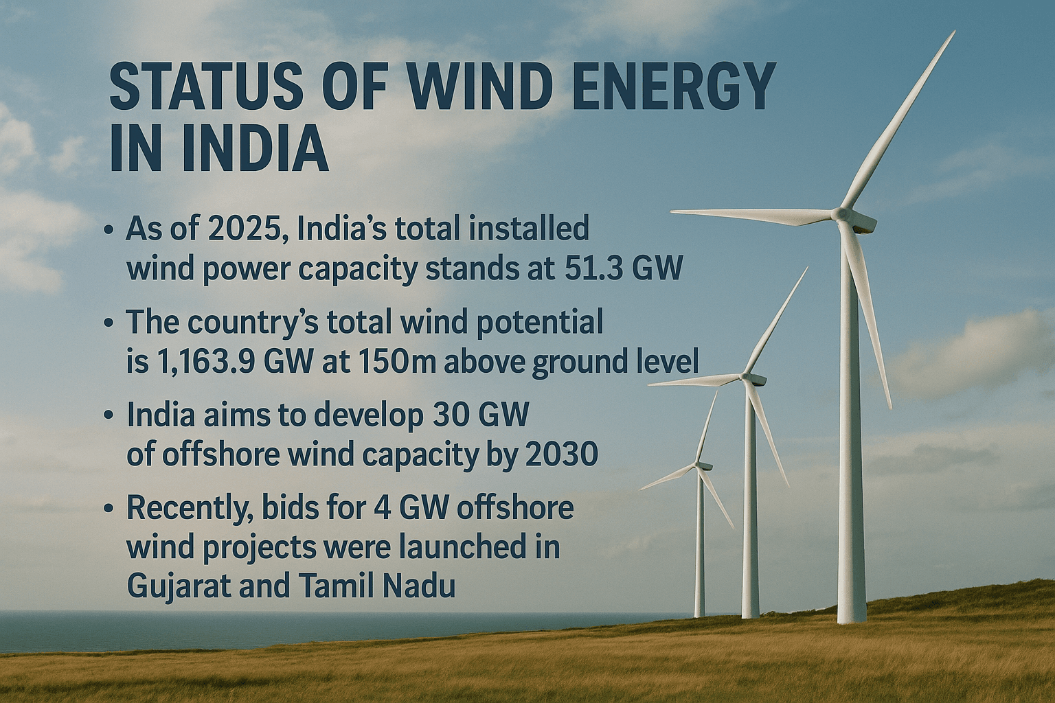 Illustration for Wind Turbines Impact on Birds (Wind Turbine Avifauna)