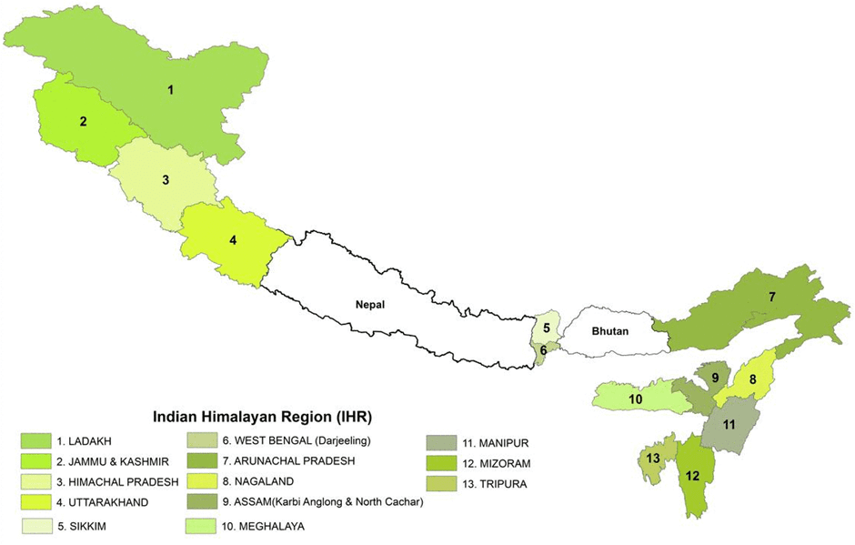 Illustration for Climate-Resilient Indian Himalayan Region (Himalayan Sustainability)