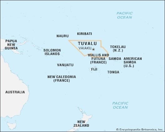 Illustration for Tuvalu Climate Migration Treaty (Climate Migration)