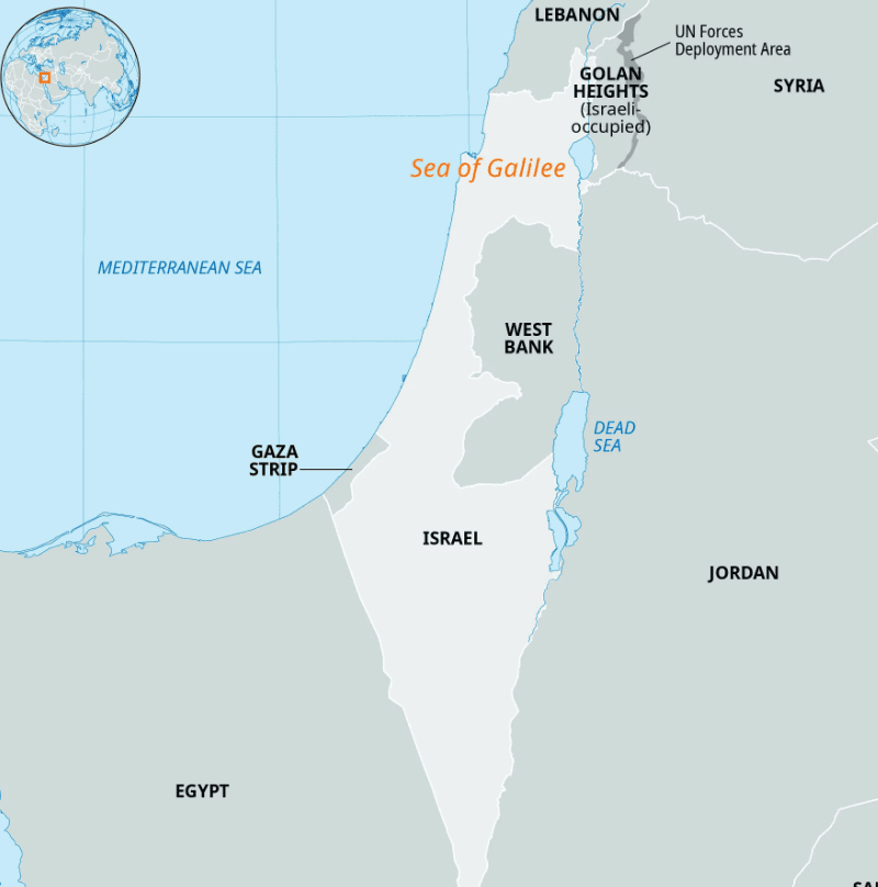 Illustration for Sea of Galilee (Freshwater Lake)