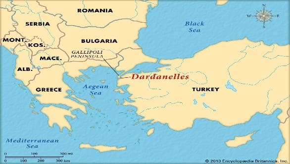 Illustration for Dardanelles Strait Maritime Corridor (Strategic Strait)