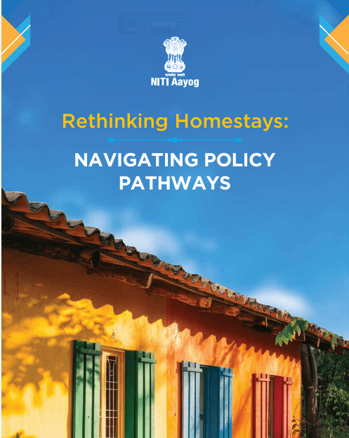 Illustration for NITI Aayog Homestay Policy Report (Homestay Policy)