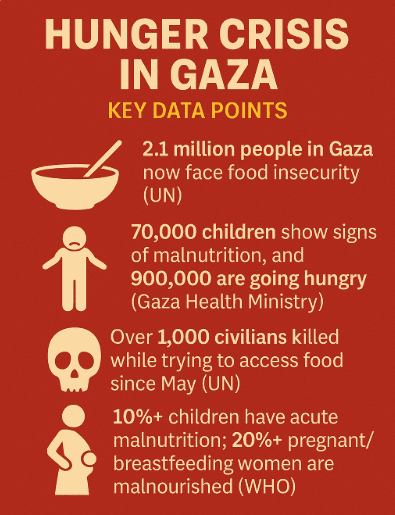 Illustration for UN Gaza Famine Declaration (UN Famine Declaration)