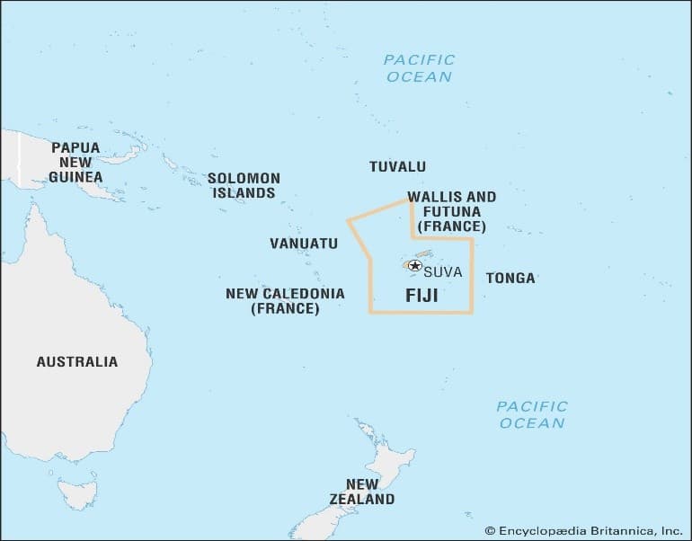 Illustration for Fiji Pacific Island Nation (Pacific Island Nation)